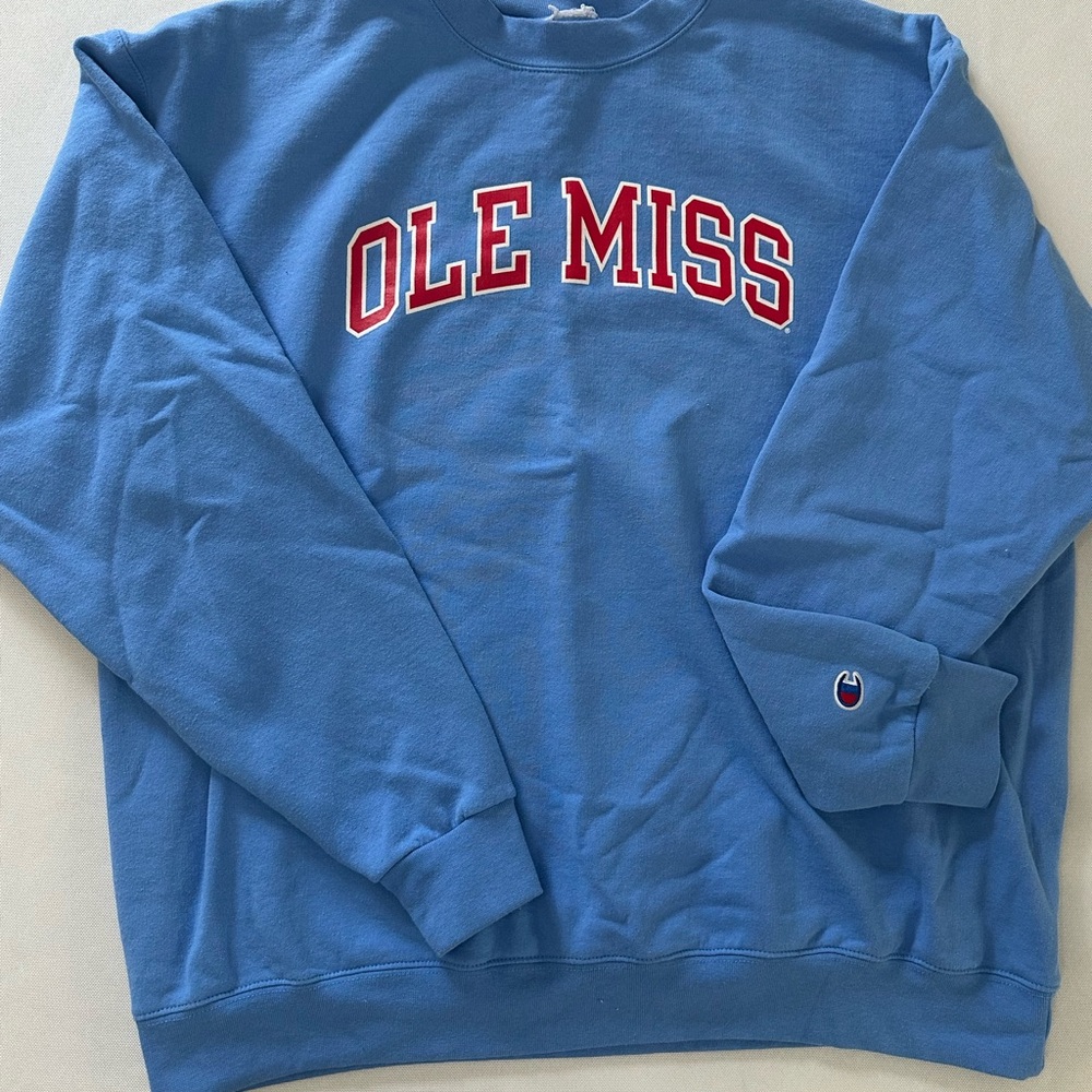 Mens Champion Ole Miss Sweatshirt - XL